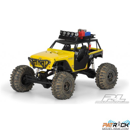 Carrosserie à peindre Jeep Wrangler Rubicon pour Axial Wraith