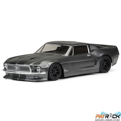 Carrosserie à peindre Protoform 1968 Ford Mustang VTA 200mm 1/10e