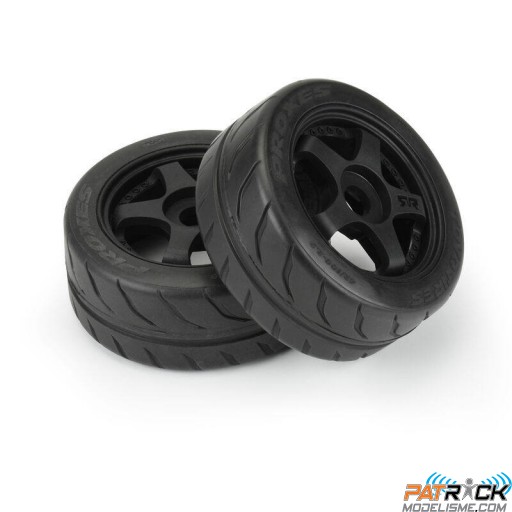 Roues Proline 2.9" Toyo Proxes R888R S3 Belted noir Hex 17mm AV/AR (paire) 1/7e