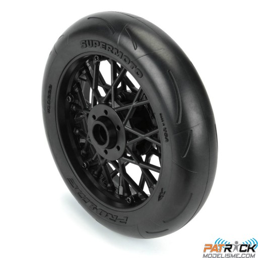 Proline Roue avant Supermoto S3 (souple) jante noire : Promoto-MX