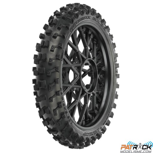 Proline Roue avant Dunlop Geomax MX33 V2 CR4 MTD Bullyspoke Noir : Promoto-MX