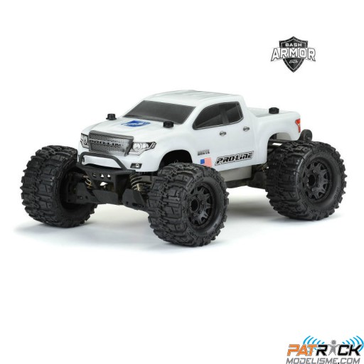 Pro-Line Carrosserie blanche Brute Bash Armor (Stampede 4x4/Granite/Vorteks)