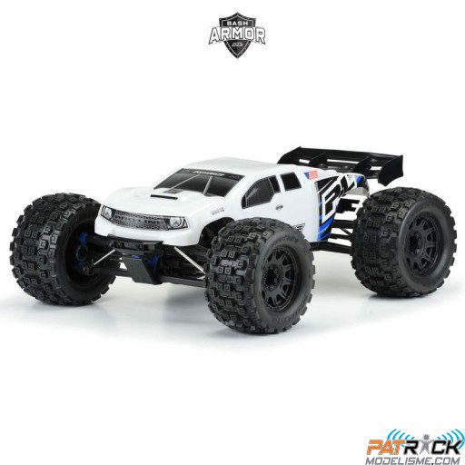 Pro-Line Carrosserie blanche Brute Bash Armor (E-Revo 2.0)