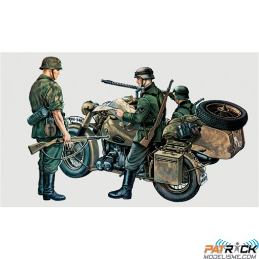 1/35e Italeri Moto Side car BMW R75