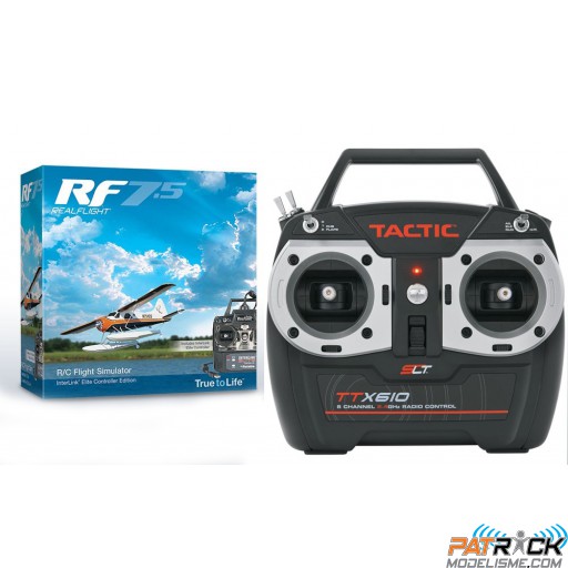 Simulateur RealFlight 7.5 + TACTIC TTX610