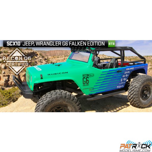 Axial SCX10 Jeep Wrangler G6 Falken Edition 4wd RTR AX90036