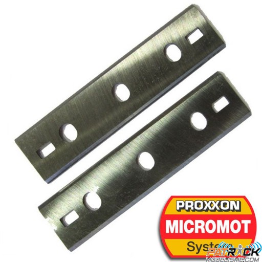 Couteau de rechange (2) pour raboteuse AH 80 Proxxon