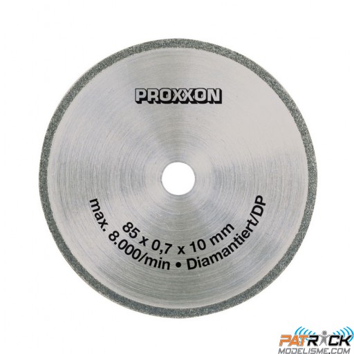 Lame circulaire Diamentée 85mm pour FET Proxxon SUR-COMMANDE