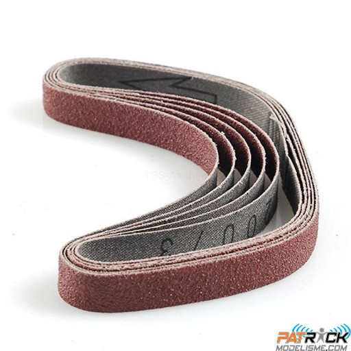 5 Bandes de ponçage Grain 180 pour Proxxon BS/E 