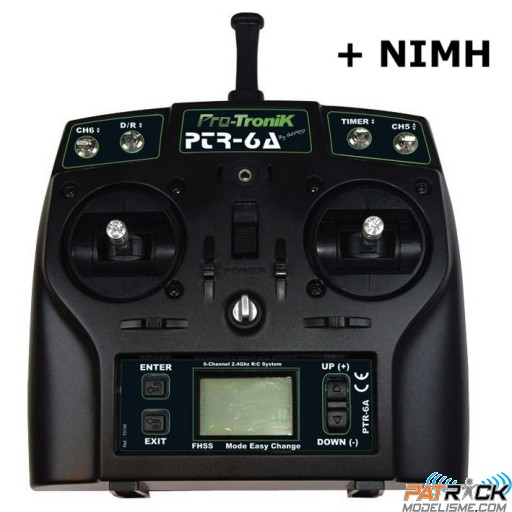 ProTronik PTR-6A V2  + récepteur et batterie Nimh