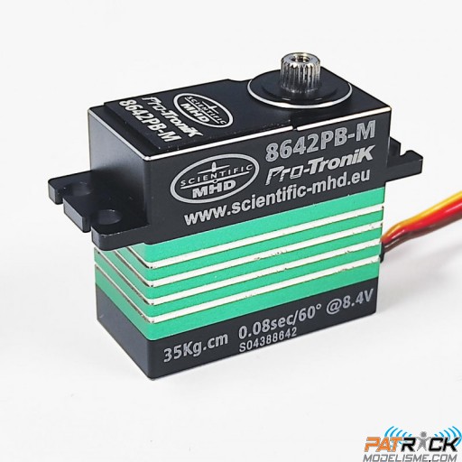 Servo standard digital Pro-Tronik 8642 PB-M (35kg / 0,08s)