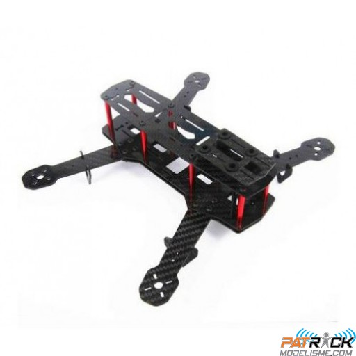 FPV Racer Mini QuadCopter QA-250 Version Carbone - chassis
