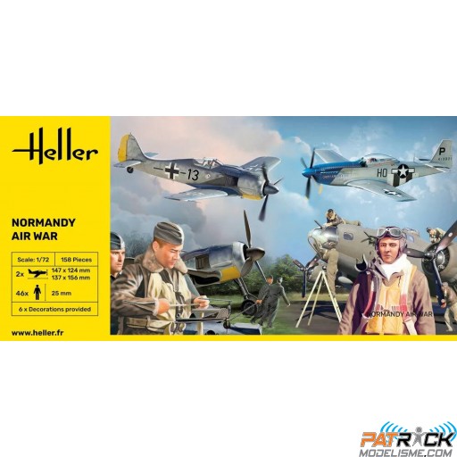 1/72e Heller Diorama Normandy Air war