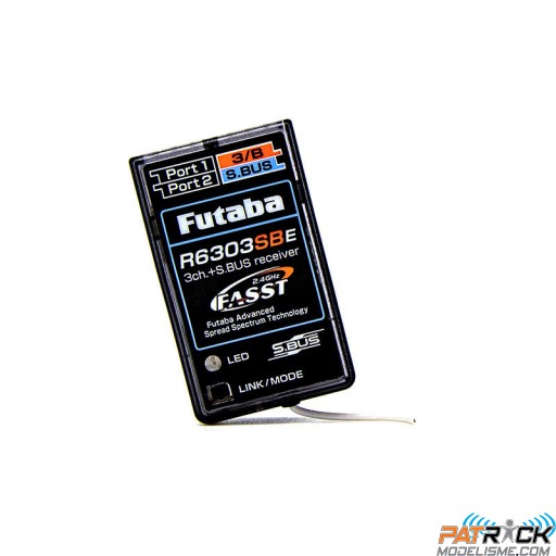 Récepteur Futaba R6303SBE FASST S-BUS PARKFLYER