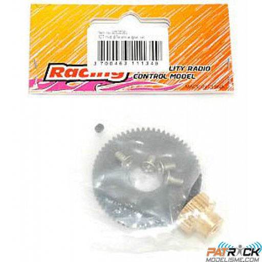 Couronne 62 dents + pignon MODELCO