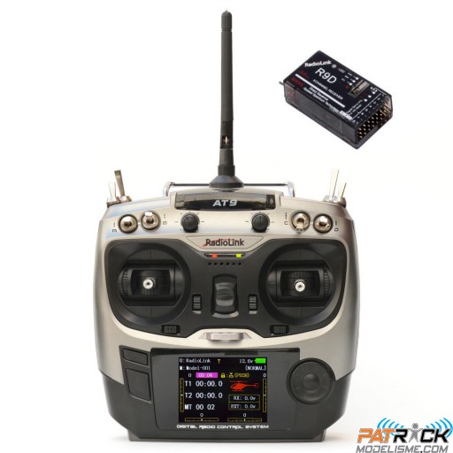 RadioLink AT9 DSSS + récepteur R9D