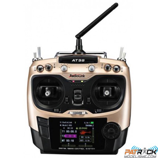 RadioLink AT9S DSSS + récepteur R9DS Mode2
