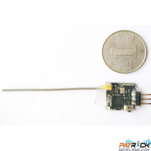 Récepteur RadioLink R6DSM micro (1g) 2.4Ghz 10Ch S.Bus (DSSS + FHSS)