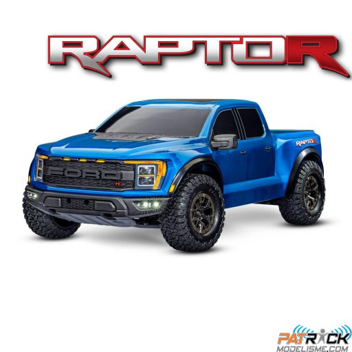 Traxxas Ford Raptor R 4x4 Brushless Bleu 1/10e