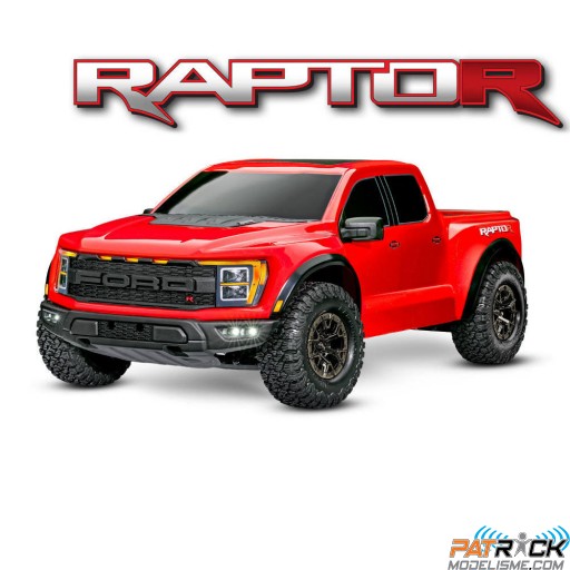 Traxxas Ford Raptor R 4x4 Brushless Rouge 1/10e