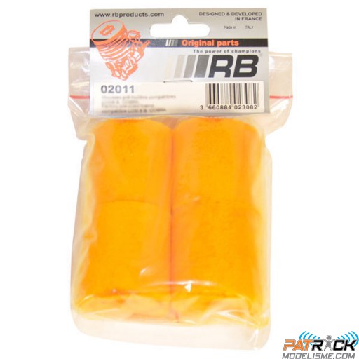 Mousse filtre à air pré-huilée RBOne (4)pièces et TT 1/8