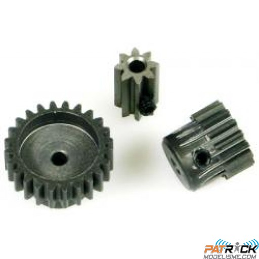  Pignon moteur Acier 23 dents - Module 48dp - axe 3,2mm