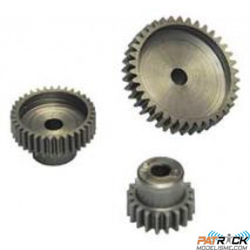 Pignon moteur Acier 17 dents - Module 0.6 - axe 3.2mm