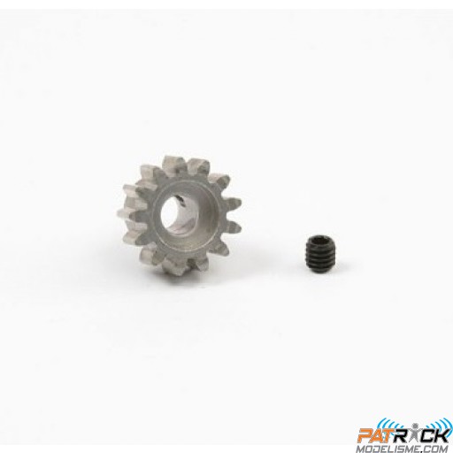 Pignon moteur Acier  - Module 1 - 13 dents - axe 5mm
