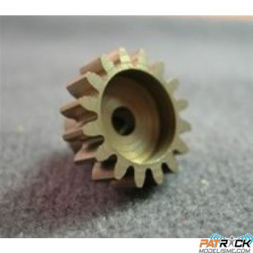 Pignon moteur acier Robitronic 20 dents 3,2mm / module 32DP/0.8