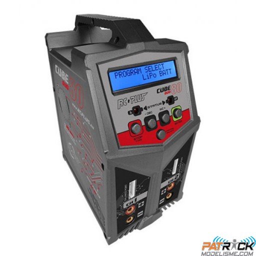 Chargeur RC Plus Cube 80 Duo - AC/DC 2x80 Watt 7A