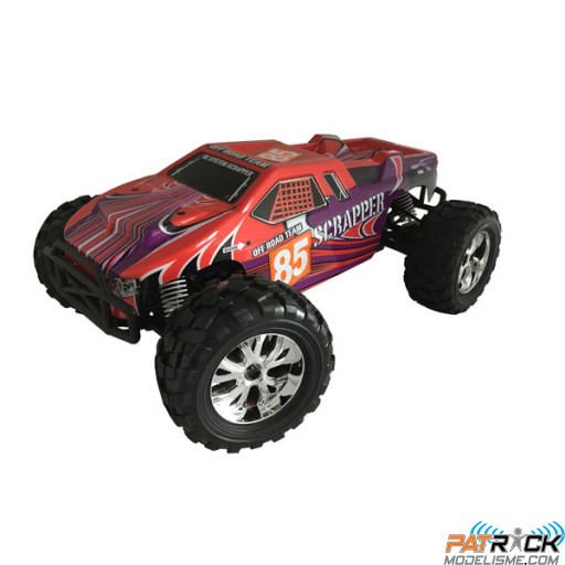 Rc system SCRAPPER ROUGE 1/10 4x4 BRUSHED RTR