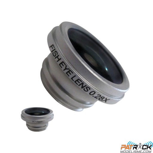 Objectif RC LOGGER Fish Eye 180° (31001RC)