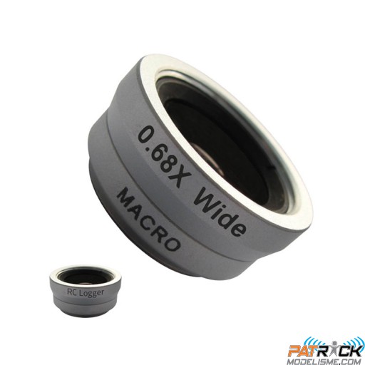 Objectif RC LOGGER Grand angle et Macro 0.68X (31002RC)
