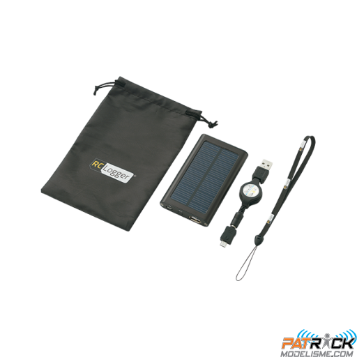 Chargeur solaire - RC Logger