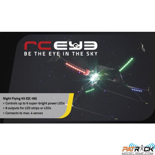 Kit Vol de nuit pour DRONE RC EYE 650 (QC-06)