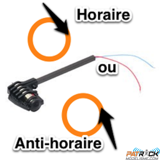 POUTRE + MOTEUR MICRO Q4 COMPATIBLE Robbe Nano loop et Walkera Ladybird/SpaceWalker