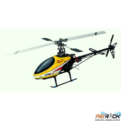 RC System Griffin 450 monté (servos-gyro-moteur-vario)
