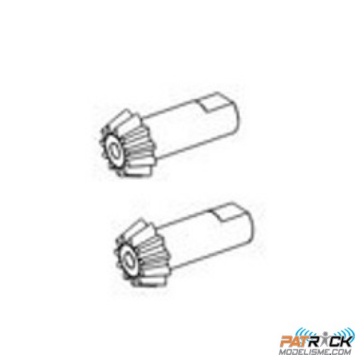 PIGNONS D"ATTAQUE DE DIFFERENTIEL - (2 PCS) - ZRB1