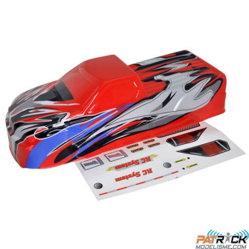 Carrosserie RC SYSTEM Monster Truck RC909T et T2m Pirate XT R - 1/10e