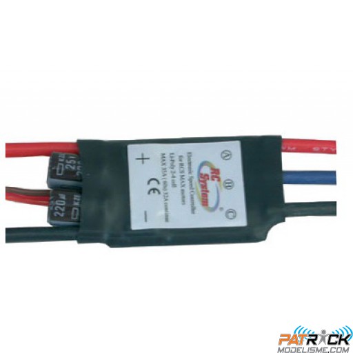 Contrôleur Rc system LiPo hélico 30A 12V