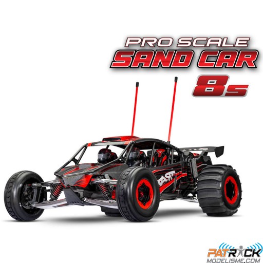 Traxxas Pro Scale Funco Sand Car 4X2 Rouge 8S SUR-COMMANDE
