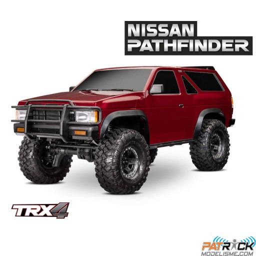 Traxxas TRX-4 Nissan Pathfinder Rouge 1/10e PRE-COMMANDE