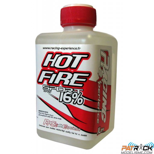 Carburant Racing Fuel HOT FIRE SPORT 16%-1L - Norme EURO EC2019-1148