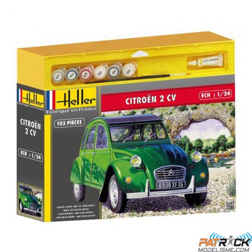 1/24e Heller Citroën 2CV