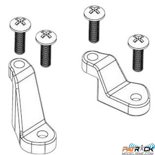 RENFORTS AVANT DE BAVETTES LATERALES - RC701GR/RC701G/RC909T/RC706T
