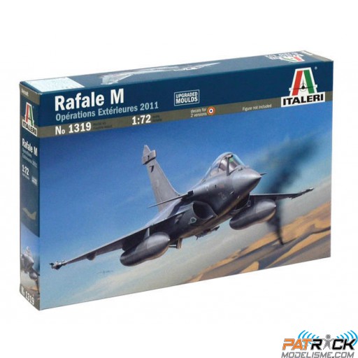 1/72e Italeri Rafale M Opérations Extérieures 2011