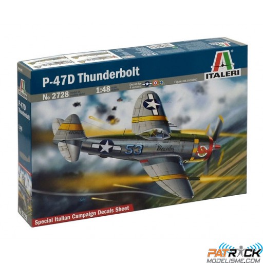 1/48e Italeri P-47D Thunderbolt