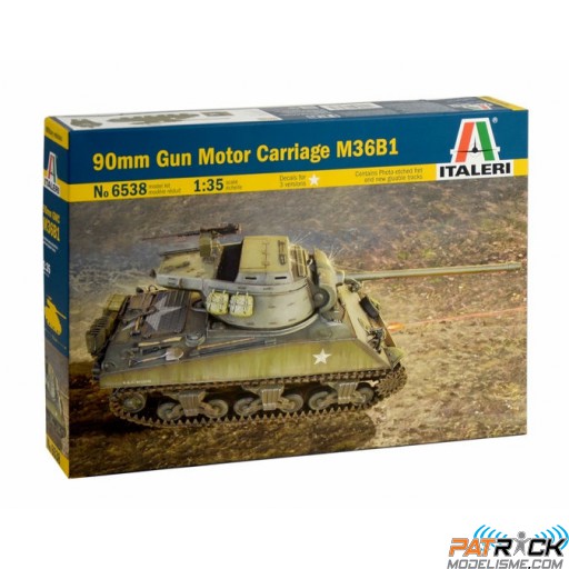 1/35e Italeri 90mm Gun Motor Carriage M36B1