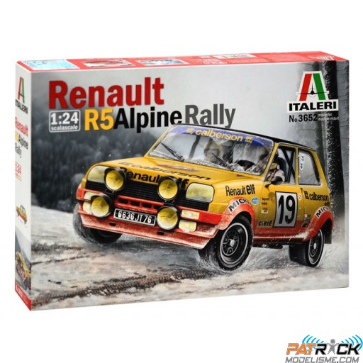 1/24e Italeri Renault R5 Alpine rally