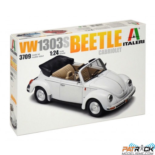 1/24e Italeri Volkswagen Coccinnelle 1303S Cabriolet